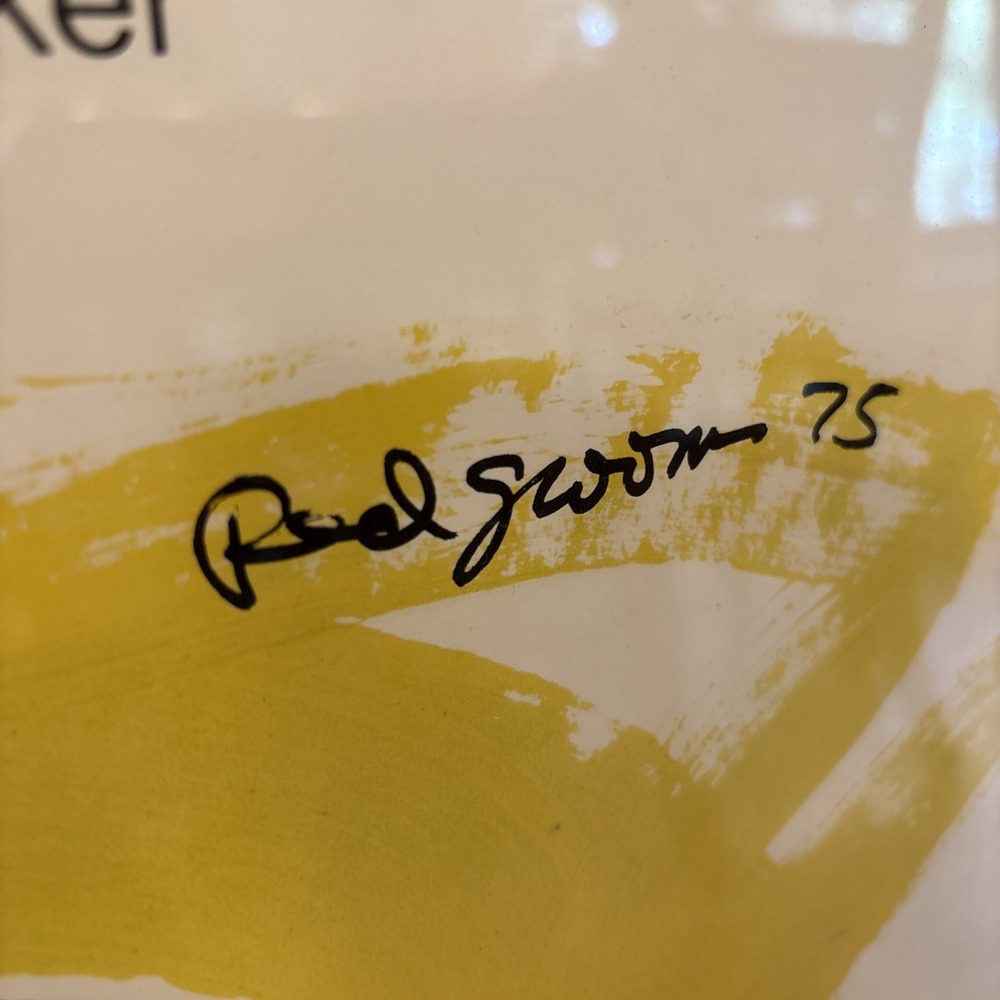 The Great American Rodeo Red Grooms Signed Ft Worth Art Museum Bicentennial 1975 - Picture 2 of 7